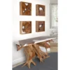 Exotic Teak Framed Wall Decor - Image 2